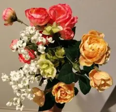 造花花束セット（DAISO）のサムネイル