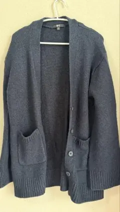 ダークブルー Mサイズ カーディガン