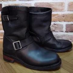 ALPHA INDUSTRIES エンジニアブーツ 24cm 黒 本革のサムネイル