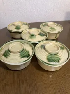 茶碗蒸し　蓋つき煮物椀 5個セット