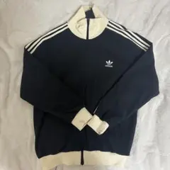 adidas リブジャージ 2XL ネイビー/クリーム