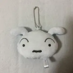 クレヨンしんちゃん　シロ　フェイスぬいぐるみ