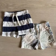 GAPショートパンツ2枚セット 6-12m