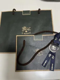 IL BISONTEのショップ袋。2枚セット