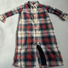 Ralph Lauren ラルフローレン ロンパース 70 チェック