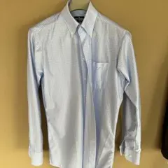 4S ギンガムチェック　ワイシャツ Lサイズ