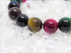 ◇【ミックスタイガーアイ】メンズブレスレットレディース