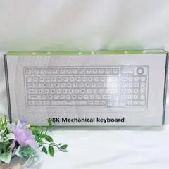 ゲーミングキーボード 白色 ホワイト バックライト USB 有線 LED