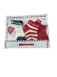 MIKI HOUSE ローカットソックス 3足セット 11-13cm