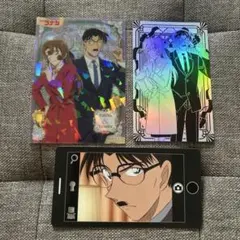 名探偵コナン　工藤夫妻　工藤優作　工藤由希子　カード　3枚セット