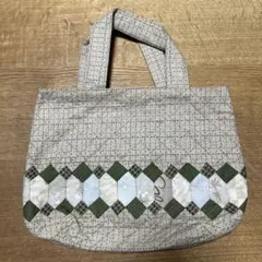 ハンドメイド パッチワーク トートバッグ