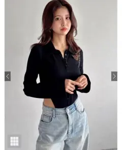 グレイル　フレアスリーブボディスーツ[ask28]