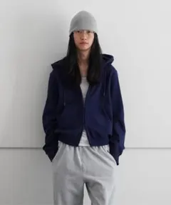 KAIKO DOUBLE ZIP PARKA ネイビー 2 KAIKO【カイコー】double zip parka 