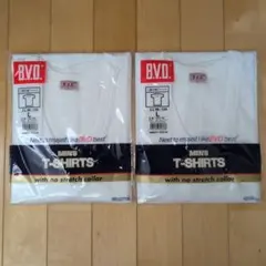 B.V.D. U首半袖Tシャツ Lサイズ 2枚セット