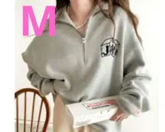 週末SALE中！！JAVAジャバ 別注 オーバーサイズ ハーフジップニット