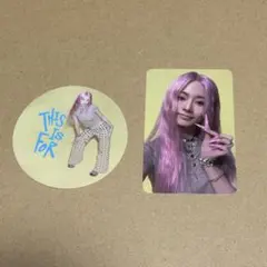 TWICE THIS IS FOR デジパック トレカ ツウィ