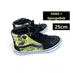 希少 VANS スポンジボブ コラボ スケートハイ 25cm Y2K ストリート