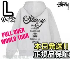 Stüssy プルオーバー パーカー Lサイズ グレー