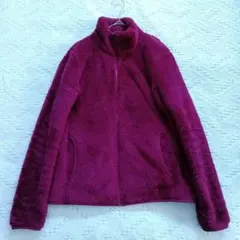 UNIQLO フリースジャケット レディース Mサイズ パープル系