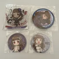 神谷奈緒　アイドルマスターシンデレラガールズ　缶バッジほか計4点　7in
