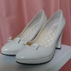 COURIPIE ベージュ パンプス