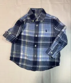 【Ralph Lauren】チェック柄ボタンダウンシャツ