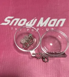 Hana様専用　SnowMan目黒蓮　スノーボール　キーリング　POPUP韓国
