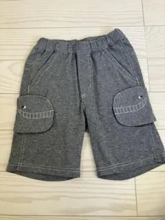 グレードスコープ　120cm グレー ハーフパンツ　男の子　クジラ