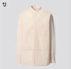 UNIQLO +J スーピマコットンオーバーサイズスタンドカラーシャツ M