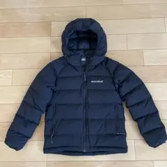 モンベル　ウィンドストッパー　ダウンパーカー　140 ブラック