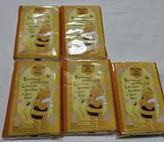 第一生命　ディズニー　くまのプーさん　ポケットティッシュ 5個セット　非売品