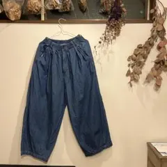 OMNESデニム バルーンパンツ