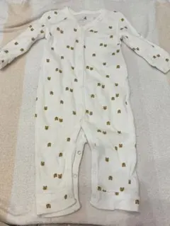 babyGap くま柄 長袖ロンパース 6-12ヶ月