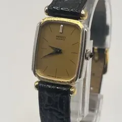 ジャンク】新品ベルト SEIKO エクセリーヌ ゴールド スクエア 