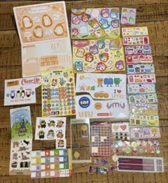 シールまとめ売り 大量 妖怪ウォッチ ヒミツのここたま ミスドなど 平成レトロ