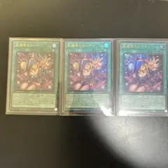 し*汁様 黒魔導のカーテン　 3枚セット ウルトラレア