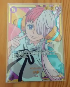 新品ワンピースカード　頂上決戦　ウタ　シークレット