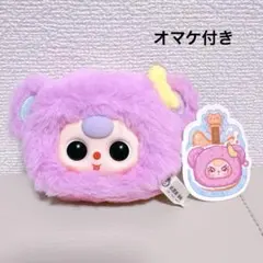 オマケ付きBabythree 収納スモールポーチ バナナクマ