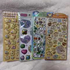 ボンボンドロップシール　ポムポムプリン 他４枚セット