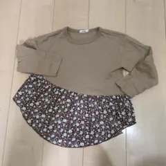 美品　PAIR MANON 長袖カットソー ベージュ