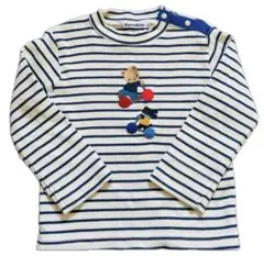 ファミリア　familiar トップス　長袖　ボーダー　90センチ