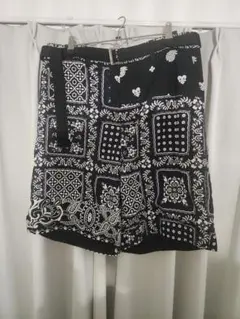 sacai × eric haze プリーツショートパンツ ブラック/グレー - メルカリ
