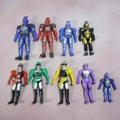 宇宙刑事 ギャバン シャリバン シャイダー バンダイ 1990年 日本製 3体