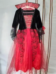 ハロウィンコスプレドレス吸血鬼 L(120-130)