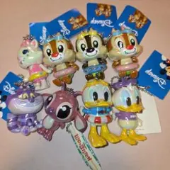 ディズニーキャラクター キーホルダー8個セット プライズ品