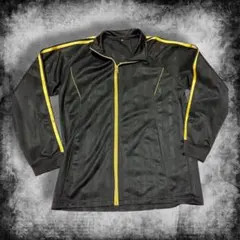 黒 金 トレーニングジャケット 160 ジャージ