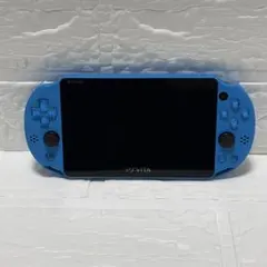 PSVITA PCH-2000 アクアブルー 美品 動作良好 液晶良好 本体