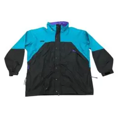 90's/Columbia/ナイロン マウンテンパーカー 青/黒/紫