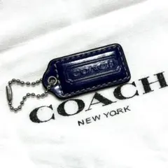 ✴︎COACH コーチ ロゴ タグ バッグチャーム キーホルダー キーリング✴︎