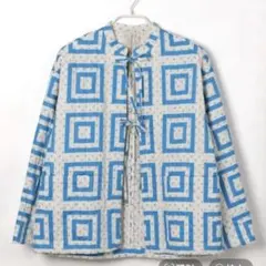 [INDIA IS BEAUTIFUL] サテンキルトジャケット今期